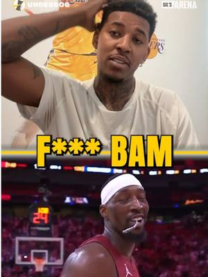 “F$CK BAM and the Wizards” 😭😭 #NBA #bamadebayo #kobe #miamiheat #wizards 