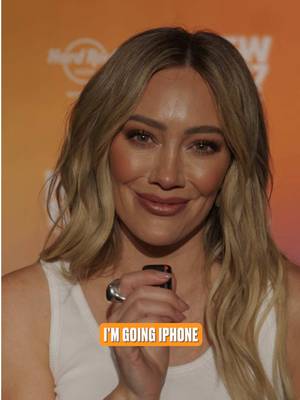 The queen has spoken 👑💿📱  @hilaryduff 