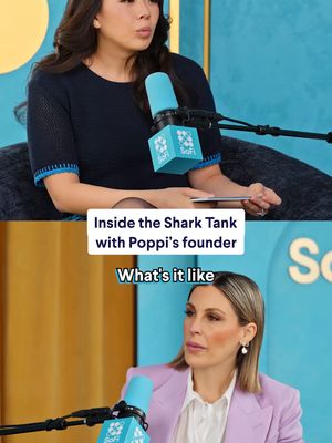 Forty-five minutes. Five sharks. One life-changing deal. @drinkpoppi founder @asellsworth shares what it was really like inside the Tank. Follow @sofi for more. #sharktank #poppi #entrepreneurlife #womeninbusiness #investing
