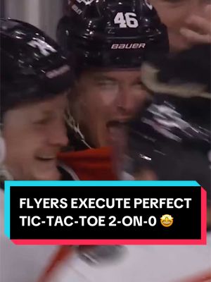 the best sound in sports… PING‼️ #NHL #hockey #PhiladelphiaFlyers #OwenTippett #TrevorZegras  