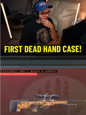 MY FIRST DEAD HAND CASE WAS A HIT #nadeshot #nadeshotclips #CS2 #deadhandcs2 #caseopening 