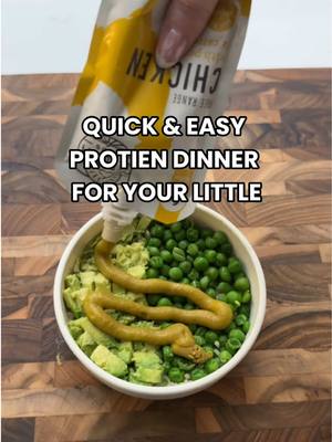 Straight from the pouch isn’t the only way 😌 Add 5g protein to any of their meals in one simple squeeze 💪 #blwrecipes #toddlermealideas #babyledweaning #toddlermomlife @Jacq of All Trades 