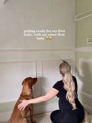 CRYING😭😭😭 Simba you are going to make the best big brother 🐾🥹🤍 our baby girl is so lucky to have you as her fur sibling 😭🤍 
