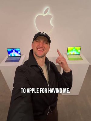 last week with @apple 😍✨