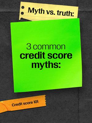 Building good credit begins by empowering yourself with the right information. So, we’re separating fact from fiction to debunk common credit score myths in honor of #NationalCreditEducationMonth. Get more info to help boost your credit score: https://go.td.com/4sFJ7eS