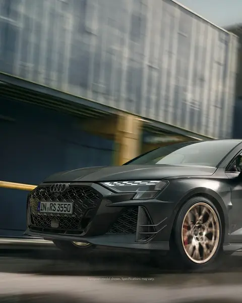 Limited release. Unlimited rush. The Audi RS 3 competition limited.