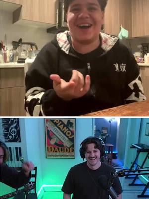 He wanted me to make him laugh, but didn’t expect this 🤣 @Billy Wilkins 