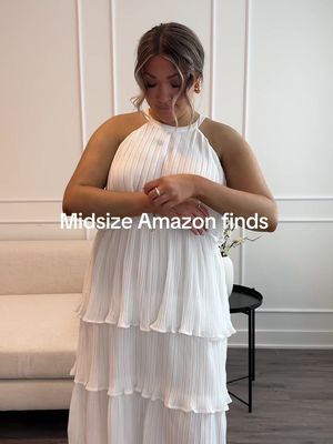 Midsize Amazon spring white dresses bridal xx #midsizefashion 