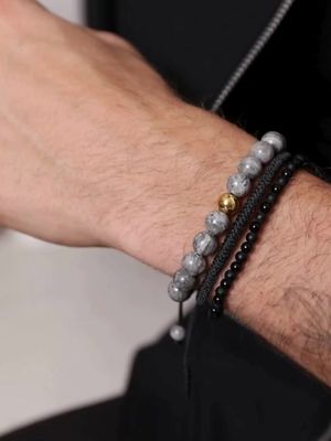 The Brooklyn Bracelet Stack features three of our best selling bracelets combined for the perfect look. Each piece is handmade by expert craftsmen. They’re waterproof & sweatproof and feature a fully custom logo tag and clasp design that you won’t find anywhere else.