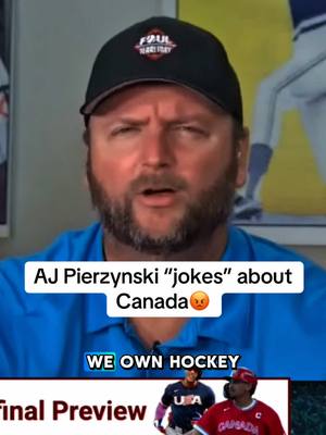 Not cool AJ, not cool at all.  We got something for yall tomorrow night tho😏 🎥: @Foul Territory  #wbc #wbc2026 #canada #usa #baseball 