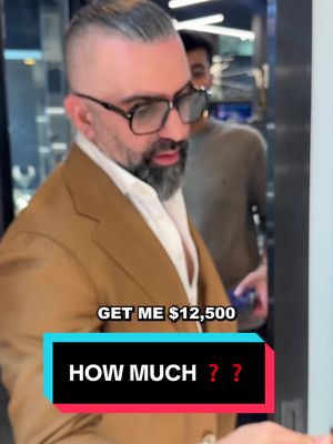 LOWBALL 47TH STREET 😂😂🤑🤑 #watch #watchcollector #jewelry #watchmania #viral