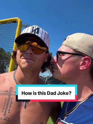 @Kyle “KJ” Jackson is gonna remember this joke for the rest of his life #kj #dadjokes 
