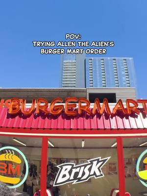One hot BM with a Brisk please. Hold the pickles.  Burger Mart returns with Brisk at #SXSW2026 #BriskxInvincible