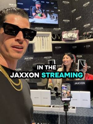WE ARE LIVE! Come join us for some exclusive flash sales and maybe some auctions 😏 #livestream #jaxxon #gold #jewelry #cubanlink @Jarett Castillo 