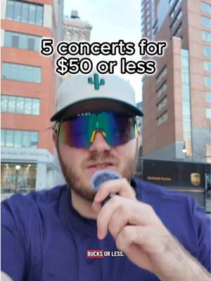 Here’s 5 concerts for $50 or less! Check em out on @TickPick 🙌🔥 #concerts #concerttickets #cheapconcerttickets 