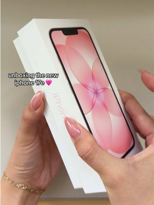 unboxing the new iphone 17e #iphone #asmr #iphone17 #iphone17e @apple 