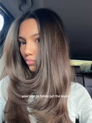 about time for a little hair refresh ✂️ #layeredhaircut #haircutinspo #hairtok #hairtransition 