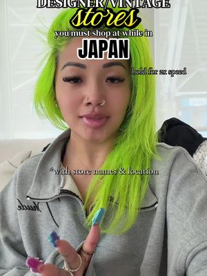 hope this helps. save this video for your trip to japan! sorry, looks like some store names got cut off, but i can always clarify! 🫶🏽 #japan #tokyo #vintageshopping #designershopping 