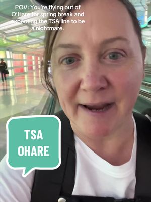 POV: You’re flying out of O’Hare for spring break and expecting the TSA line to be a nightmare. Just a quick travel update. I flew out of O’Hare this morning, March 13th, and it only took me 14 minutes to get through TSA. I have TSA PreCheck, but still, I was expecting it to be way worse with spring break travel starting. So if you’re flying this weekend or heading out for spring break, hopefully you get lucky like I did and breeze right through. Safe travels! ✈️ #tsaprecheck #tsa #ord 
