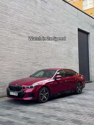 looks so nice, we had to watch twice 😍 #BMW #BMWlove #fyp BMW i5 eDrive40 Sedan. Mandatory information according to German law 'Pkw-EnVKV' based on WLTP: energy consumption combined: 17.9 kWh/100 km; CO₂ emissions combined: 0 g/km; CO₂ class: A; electric range: 513-515 km.