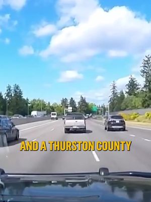 A #Tacoma pursuit flipped direction fast when a Chevy Tahoe was forced into reverse. 🛻#OPLive #OPNation #REELZ