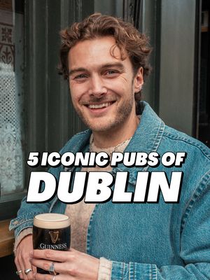 Dublin’s 5 Most Iconic Pubs. 🍀 A trip to Dublin isn’t complete without crawling through these IMO - All drenched in story, all pouring immaculate Guinness.  Which is your favourite?