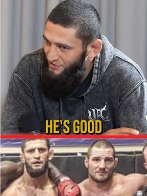 Khamzat on Strickland saying he’s “scary” to spar with #fyp #seanstrickland #khamzat #UFC #mma 
