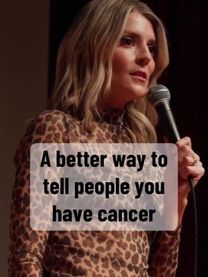 Normalize cancer reveals #fyp #fypシ #breastcancer #comedy #standup 