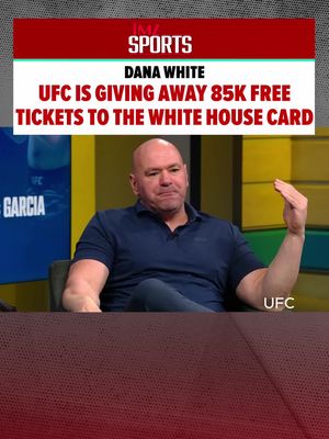 Pack your bags because we are going to the UFC’s White House card… for FREE!! 🥹🙌