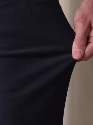 Nobody needs to know you're wearing something that's as comfortable as your favorite sweatpants. With a slim fit and a bit of stretch, these are about to become your new favorite pants. Rivets and sleek styling give these pants the illusion of dress pants, while our Comfort Terry blend gives them all of the coziness of your favorite pair of pajama pants. Comfort Terry Sweats and chinos had a baby, and it's called Comfort Terry. This fabric is surprisingly soft with structured stretch for maximum comfort and a vintage wash for that lived-in look.