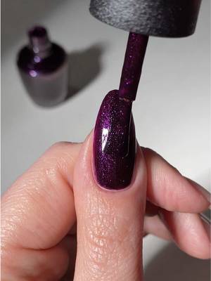 Dark and mysterious just went daytime 😎 “Lincoln Park After Dark” stepped out for brunch and came back as this shimmery blackberry purple.  Shade: Lincoln Park After Brunch