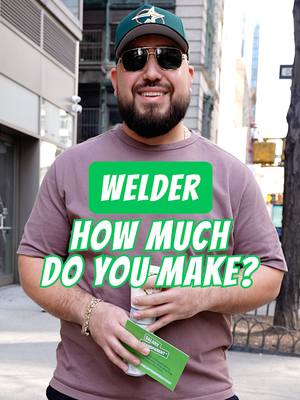 How much does a Welder make? New York City📍 (with @hannahwill3ams) #salarytransparentstreet #salarytransparency #paytransparency #welderjob #welderpay