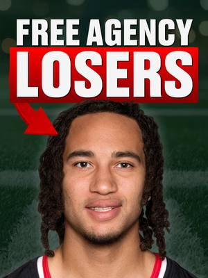 The 5 Biggest LOSERS of 2026 NFL Free Agency ✍️❌ #fyp #fantasyfootballfellas #nfl #freeagency #freeagencyfrenzy 