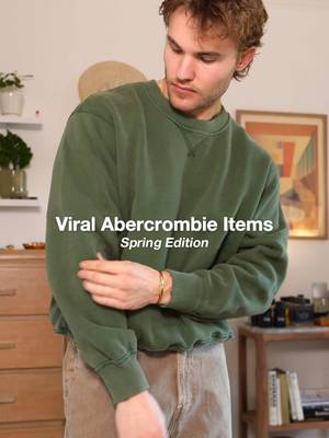 Viral & Trending Men’s Abercrombie Clothing for Spring🌤️ Which one are you picking up for men’s spring outfits? #mensoutfit #outfit #abercrombie 