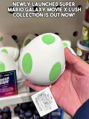 Check out the new #lush x #supermariogalaxy movie #thesupermariogalaxymovie collection! #lushbathbomb in Australia launching 20th of March but it’s out in Japan and as far as I am aware. This is filmed in Japan! 