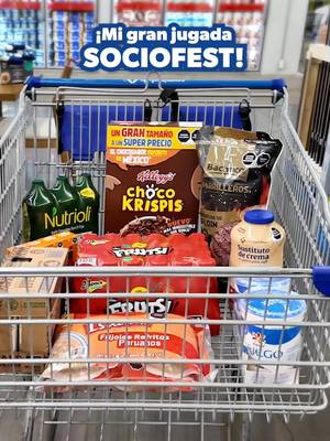¡Llegó la quincena al #SocioFest! Llena tu alacena con los mejores ahorros que tenemos en Club y en línea. #SamsMeDaMás  🥅⚽🛒🔹