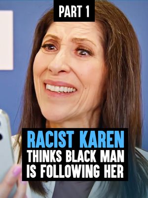 Racist Karen Thinks Black Man Is Following Her PT 1 (swipe for PT 2) #dharmann #dharmannfam #inspiration #fyp