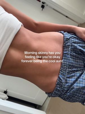 🙅🏻‍♀️🤰🏻 #relatable #morningskinny #skinnybehavior 