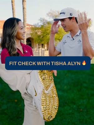 Fit check with THE PLAYERS 🤩 #golftiktok #fitcheck #golf #PGATOUR #fashion 