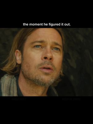 The formula for success? Getting infected. 🧪 #WorldWarZ #BradPitt 