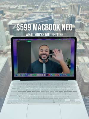 The MacBook Neo is missing a few things, and honestly, you might not care about any of them. The $599 MacBook Neo is real, and before you buy it you need to know exactly what Apple cut to hit that price. No backlit keyboard, no Thunderbolt, no Center Stage, and you’re locked into 8GB of memory with no upgrade option. Here’s whether any of that should actually stop you. #macbookneo #applemacbook #techreview #macbook 