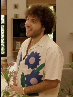 we can confirm benny smells good.  full episode out now. new episodes every tuesday. link in bio