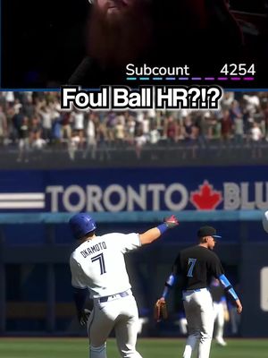 So #MLBTheShow26 is broken..? Wild glitch #mlbtheshow 