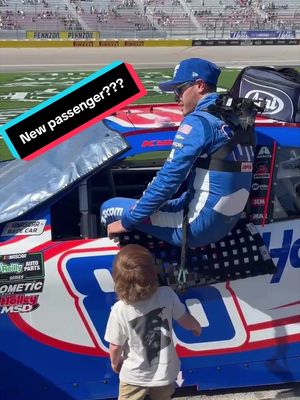 “Go get your car seat!”- @KyleLarsonRacing  @HendrickCars #nascar #lasvegas #motorsports #fyp 
