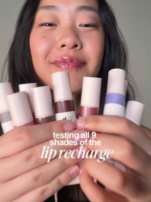 Moisturized, nourished, & glossy lips are in. Which shade of Lip Recharge is your favorite? 
