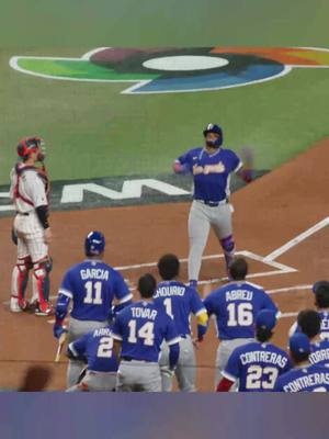 ¡La Bestia! #WorldBaseballClassic @Ronald Acuña Jr. 