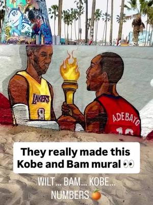 Yall ain’t waste no time with this Kobe-Bam mural 😳 (🎥: @Kobe Bryant Motivation Stories) 