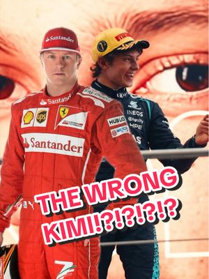 Hold up, wait a minute. Something ain’t right 😆 #KimiAntonelli #Mercedes #F1 #KimiRaikkonen #FirstWin 