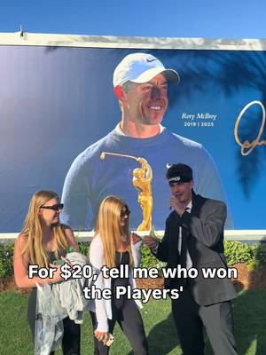 Hessss right behind me isn’t he…. #fyp #golf #interviews #PGATOUR #playerschampionship 