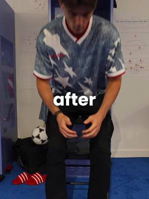 I got to live out my childhood dream in my dream jersey.. 👀🇺🇸⚽️ @Champs Sports #ad